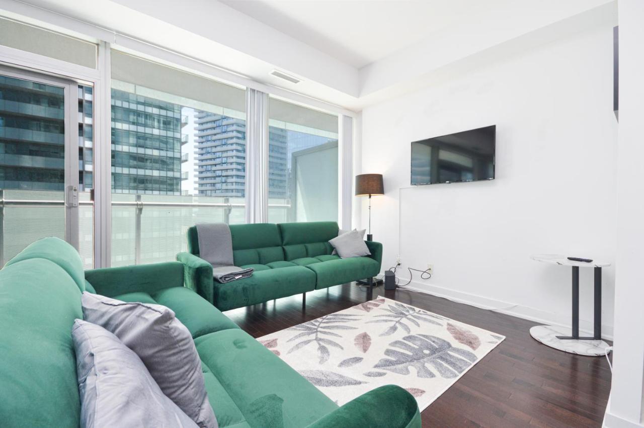 Downtown Toronto Condo Near Cn Tower, Mtcc, Rogers Center , Union Station Buitenkant foto