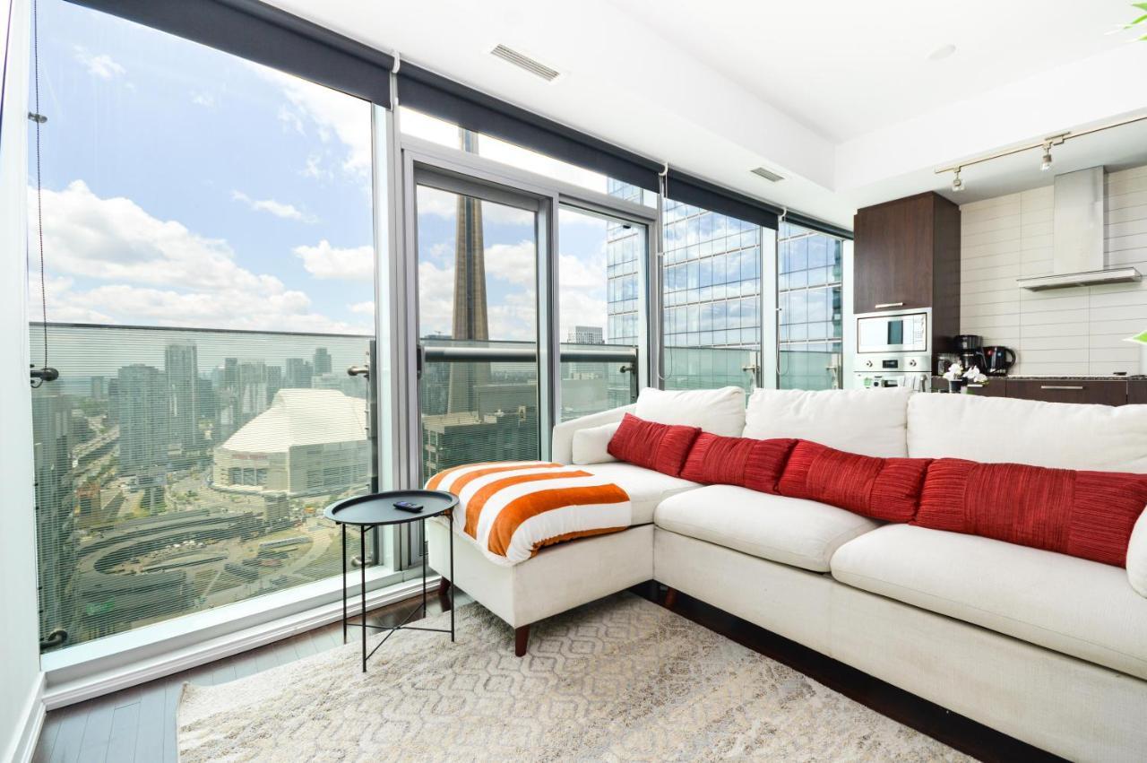 Downtown Toronto Condo Near Cn Tower, Mtcc, Rogers Center , Union Station Buitenkant foto